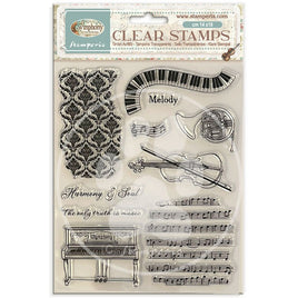 Symphony - Stamperia Decorative Acrylic Stamp