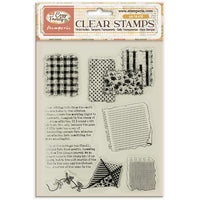 Cozy Family - Decorative Acrylic Stamp Design For Art And Craft 14x18cm