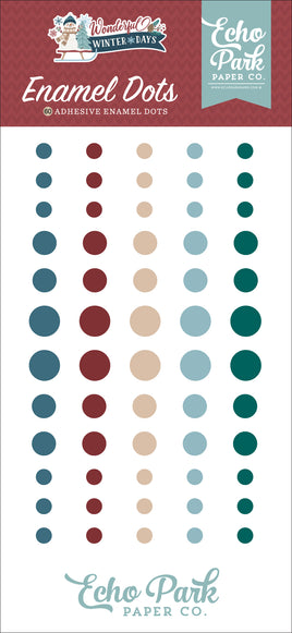 Wonderful Winter Days Enamel Dots