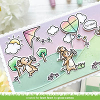 Whoosh, Kites - Lawn Fawn Stamp