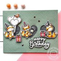 Window Trio Heart Landscape Die