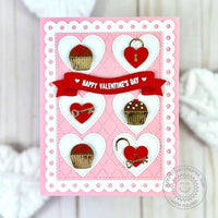 Window Trio Heart Portrait Die