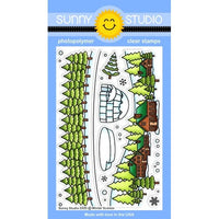 Winter Scenes Stamps