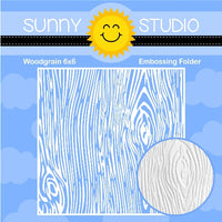Woodgrain Embossing Folder