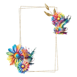 Just A Splash Wreath Ephemera