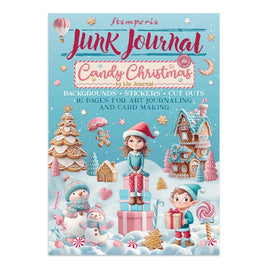 Candy Christmas - Stamperia Junk Journal Stickers, Cut-outs And Backgrounds