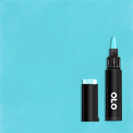 BG0.2 Blue Budgie - Brush Half Marker