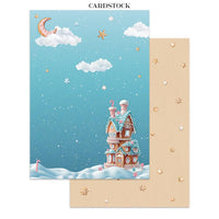 Candy Christmas - Stamperia Junk Journal Stickers, Cut-outs And Backgrounds