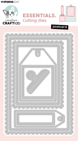 CCL Cutting Die Postcard Essentials 9 Pieces