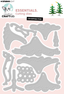 CCL Cutting Die Christmas Tree Essentials 13 Pieces