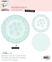 CCL Cutting Die Circle Winter Essentials 141x135x1mm 3 Pieces