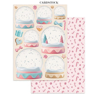 Candy Christmas - Stamperia Junk Journal Stickers, Cut-outs And Backgrounds