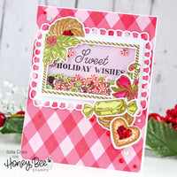 Holiday Treats Vintage Gift Card Box Add-On - Clear Stamp