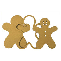 Candy Christmas Gingerbreads - Stamperia Crafty Shapes