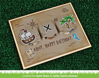 Ahoy, Matey - Lawn Fawn Clear Stamp