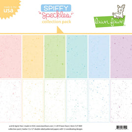 Spiffy Speckles, 12 Designs/3 Each - Lawn Fawn Collection Pack