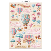 Candy Christmas - Stamperia Junk Journal Stickers, Cut-outs And Backgrounds