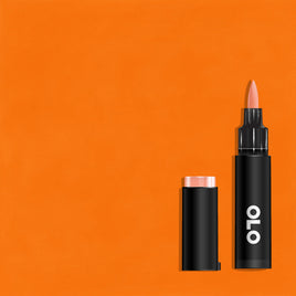 O1.4 Orange - Brush Half Marker