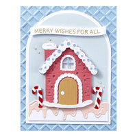 Gingerbread House - Spellbinders Etched Dies From Candy Christmas By Stamperia