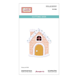 Gingerbread House - Spellbinders Etched Dies From Candy Christmas By Stamperia