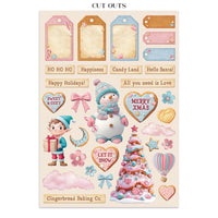 Candy Christmas - Stamperia Junk Journal Stickers, Cut-outs And Backgrounds