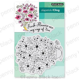 Fresh Bouquet - Cling Stamp