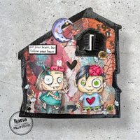 AALL and Create - A7 Stamp Set - Brainy and Cute