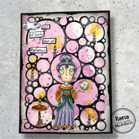 AALL and Create - A7 Stamp Set - Channeling Dee