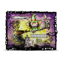 AALL and Create - A7 Stamp Set - Free Broom Rides