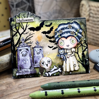 AALL and Create - A7 Stamp Set - Frankie’s Bride