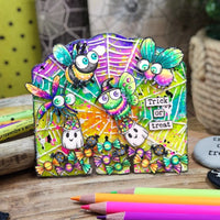 AALL and Create - A7 Stamp Set - Creepy Crawlies