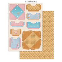 Candy Christmas - Stamperia Junk Journal Stickers, Cut-outs And Backgrounds