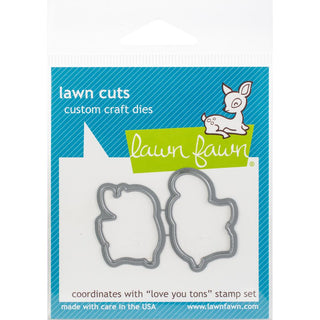 Love You Tons Lawn Fawn Trees Die Set