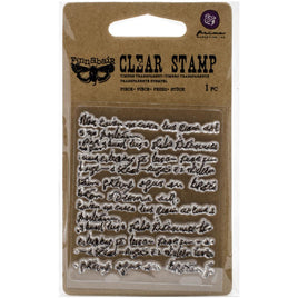 Messy - Finnabair Clear Stamp 2.5"X3"