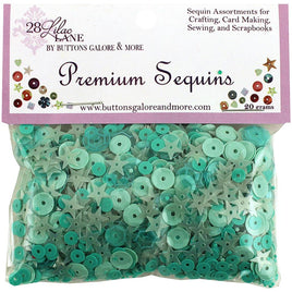 28 Lilac Lane Premium Sequins 20g  Mint