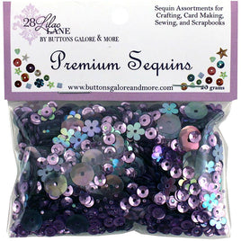 28 Lilac Lane Premium Sequins 20g  Lilac