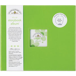 Limeade - Doodlebug Storybook D-Ring Album 12"X12"