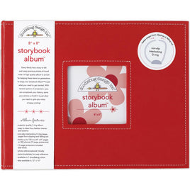 Ladybug - Doodlebug Storybook D-Ring Album 8"X8"