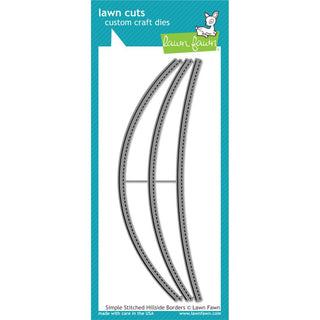 Lawn Cuts Custom Craft Border Die   Simple Stitched Hillside Borders