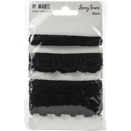 Black - 49 And Market Lacey Trims