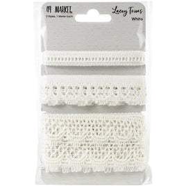 White - 49 And Market Lacey Trims