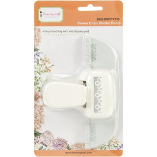 Flower Chain Border - Dress My Craft Paper Punch