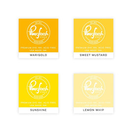 Pinkfresh Studio Premium Dye Cube Ink Pads 4 Colors  Rise & Shine