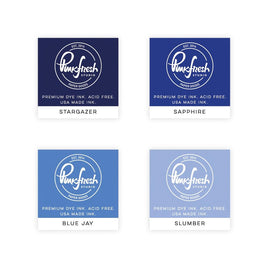Pinkfresh Studio Premium Dye Cube Ink Pads 4 Colors  Starry Night