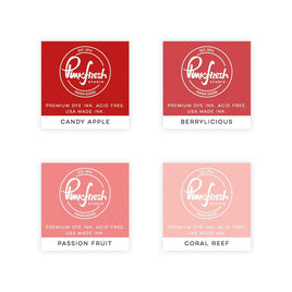 Pinkfresh Studio Premium Dye Cube Ink Pads 4 Colors  Heartbeat