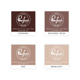 Pinkfresh Studio Premium Dye Cube Ink Pads 4 Colors  Wild Truffles