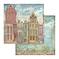 Lady Vagabond  Stamperia Double-Sided Paper Pad 12"X12" 10/Pkg