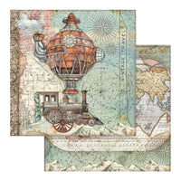 Sir Vagabond  Stamperia Double-Sided Paper Pad 12"X12" 10/Pkg