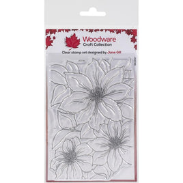 Woodware Clear Stamps 4"X6"     Clematis