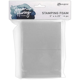 Simon Hurley create. Stamping Foam 3"X4.25" 4/Pkg